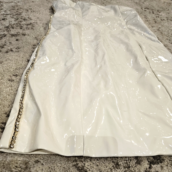 MESHKI Liza PU dress NWT - Picture 12 of 16